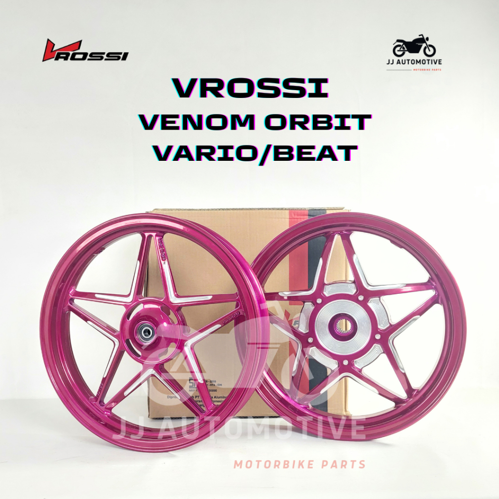 Velg VRossi Palang 5 Bintang venom Orbit X Beat Vario 125 Scoopy
