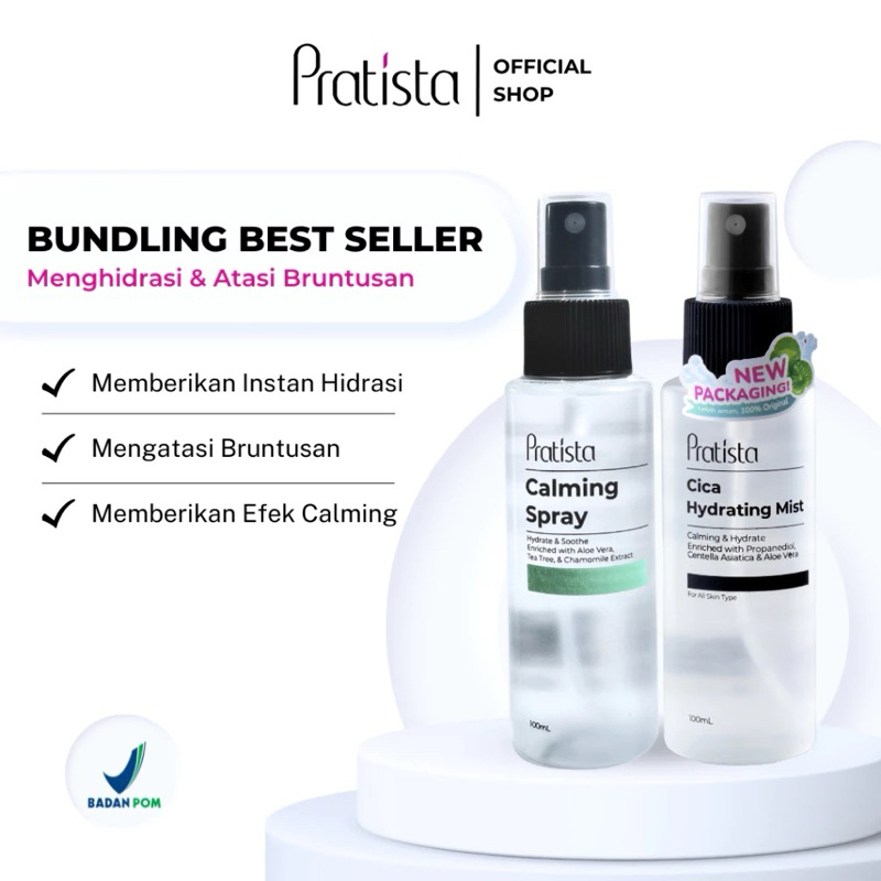 Pratista mCalming Spray Pratista & Cica Hydrating Mist Pratista