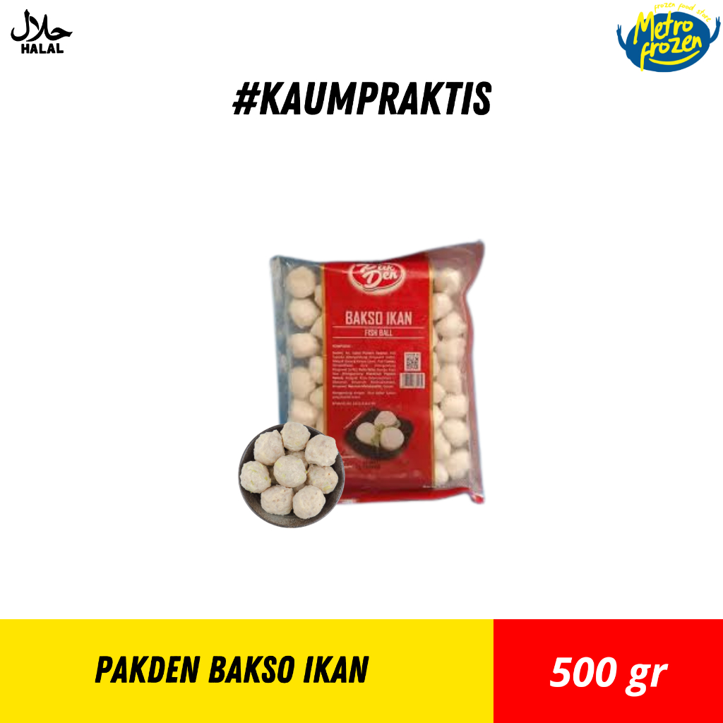 

PAKDEN Bakso Ikan 500gr