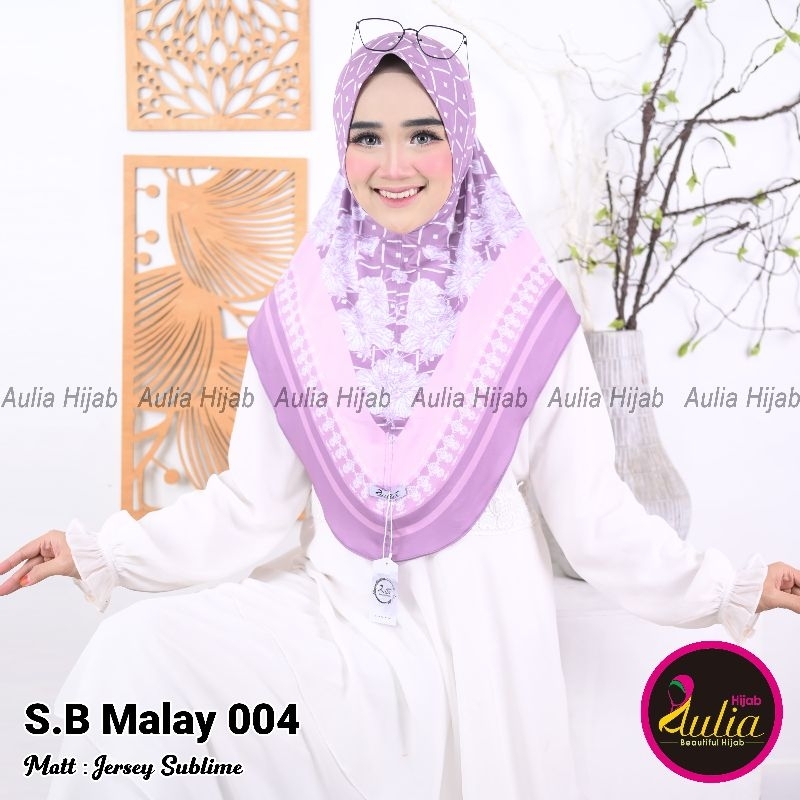 JILBAB BERGO MALAY AULIA - BERGO PRINTING MALAY SB ORI AULIA HIJAB (SB MALAY PRINTING)