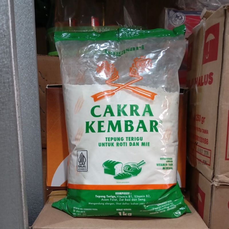 

Tepung Terigu Cakra Kembar 1 kg