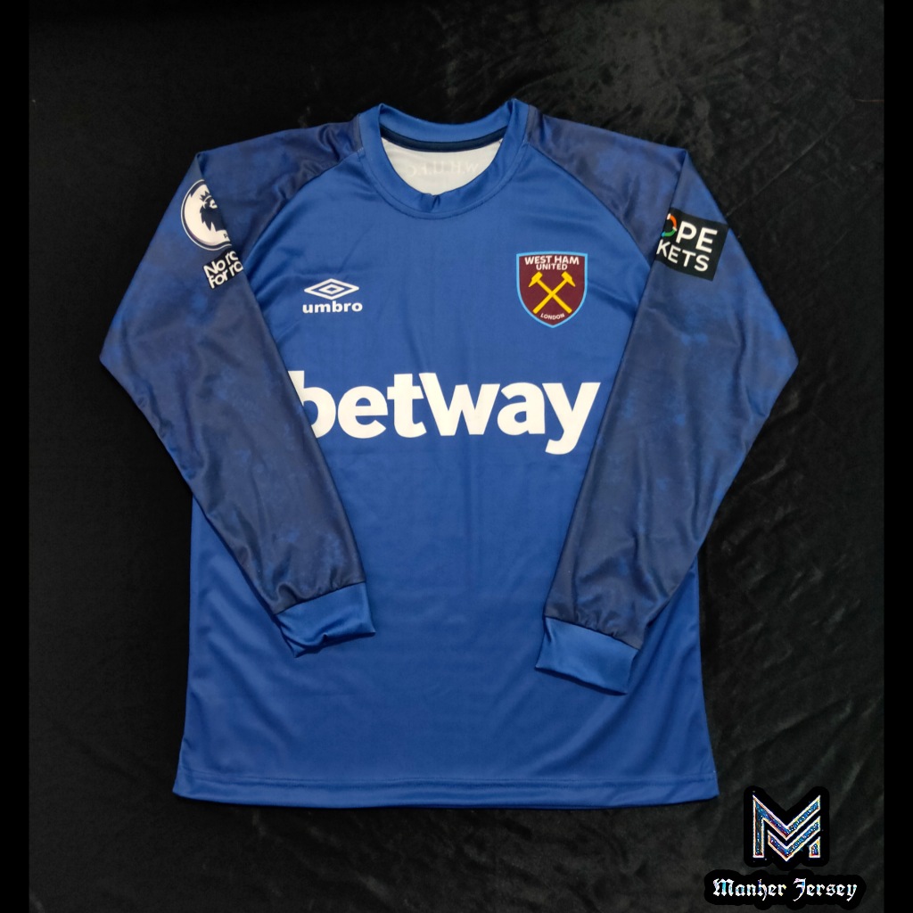 JERSEY WEST HAM AWAY 2018 2019 FULL PRINTING