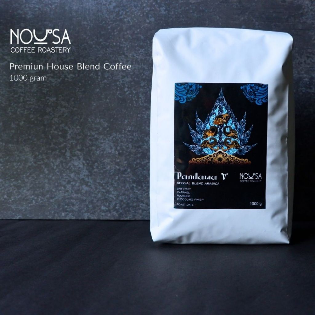 

Nousa Coffee Beans Pandawa V Arabica for Espresso 200gr 1kg