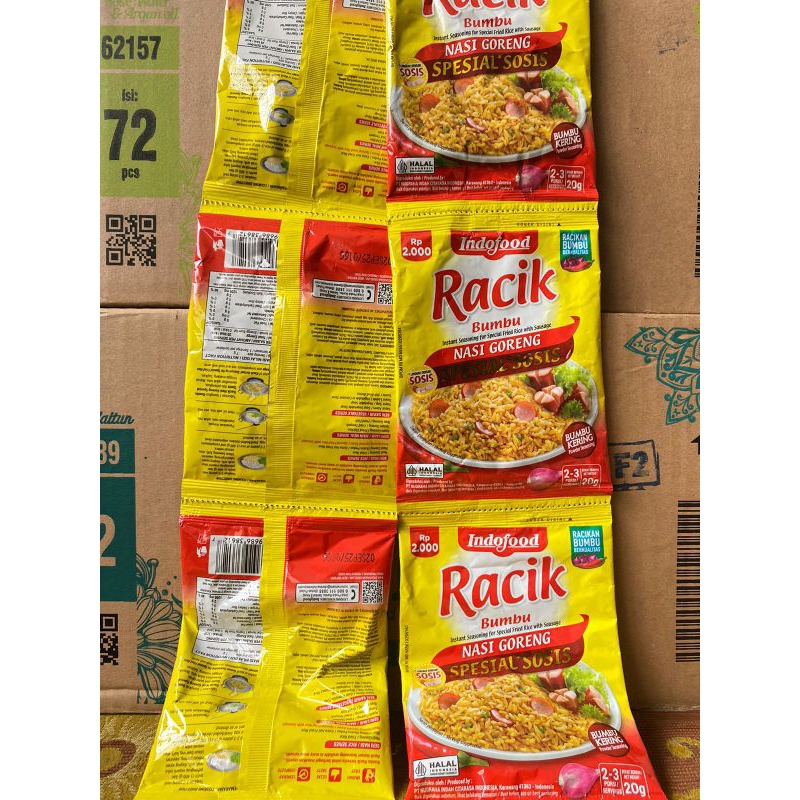 

‼️TERMURAH‼️RACIK BUMBU NASI GORENG SPECIAL SOSIS 20 GRAM