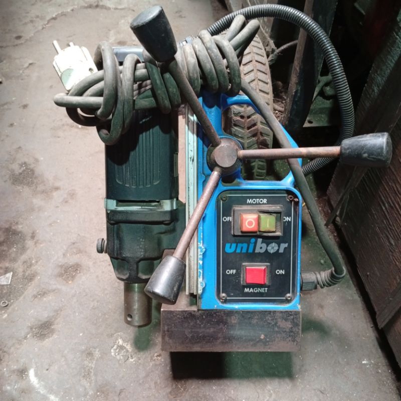 mesin bor jetbroach unibor E-35N england mesin bor magnet jetbroach unibor E-35N
