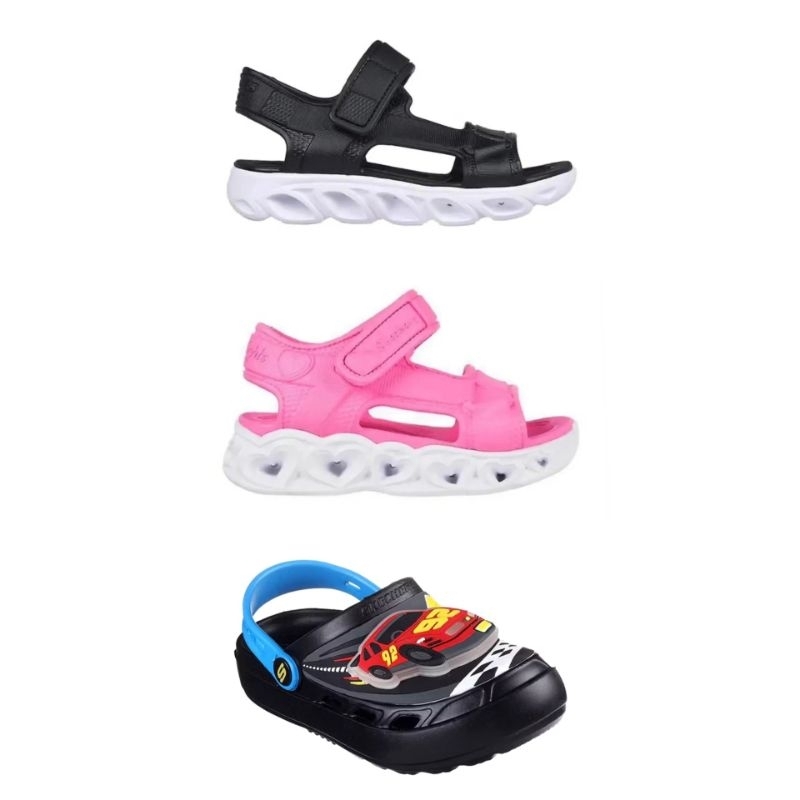 Skechers Kids Lights Sepatu Sandal