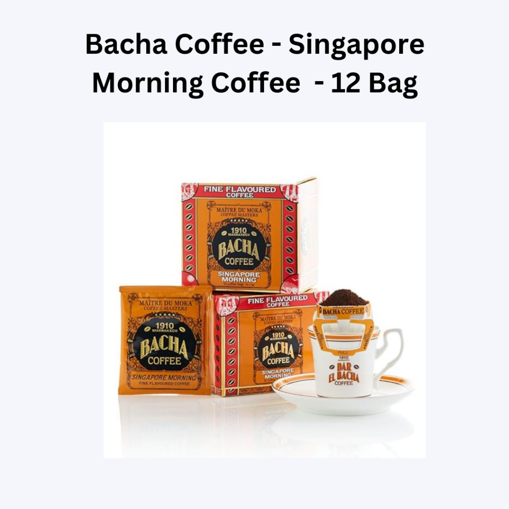 Bacha Coffee - Singapore Morning Coffee  - 12 Bag