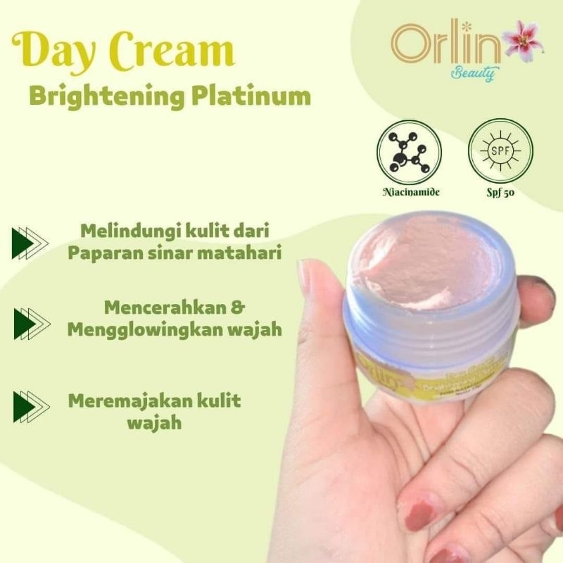 ORLIN BEAUTY/SKINCARE ORLIN BEAUTY/ECER ORLIN/DAY CREAM ORLIN BEAUTY/CREAM BPOM/ORLIN BEAUTY/PEMUTIH