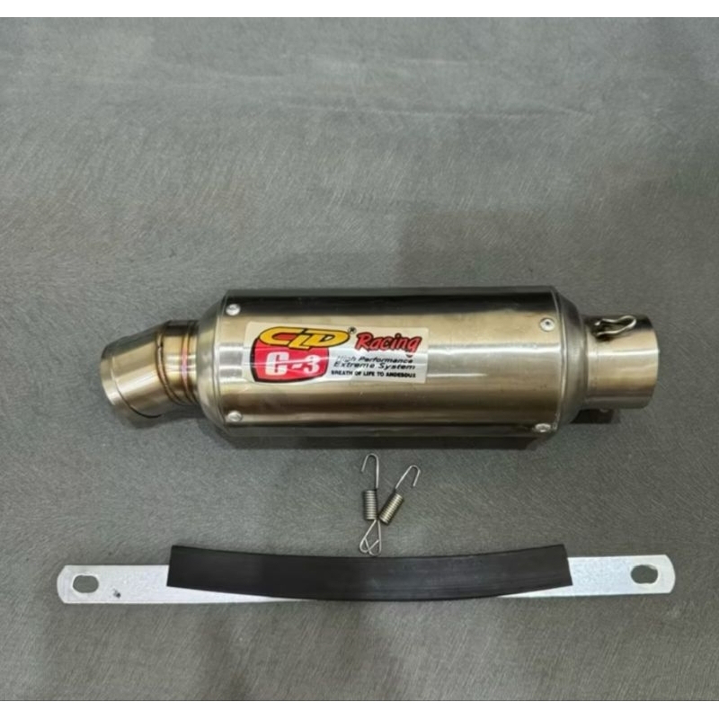 Silincer Cld C3 Knalpot Silencer Cld Monster INLET 5CM/50MM MOTORJUPITERMX NEW MX KING VIXION JUPITE