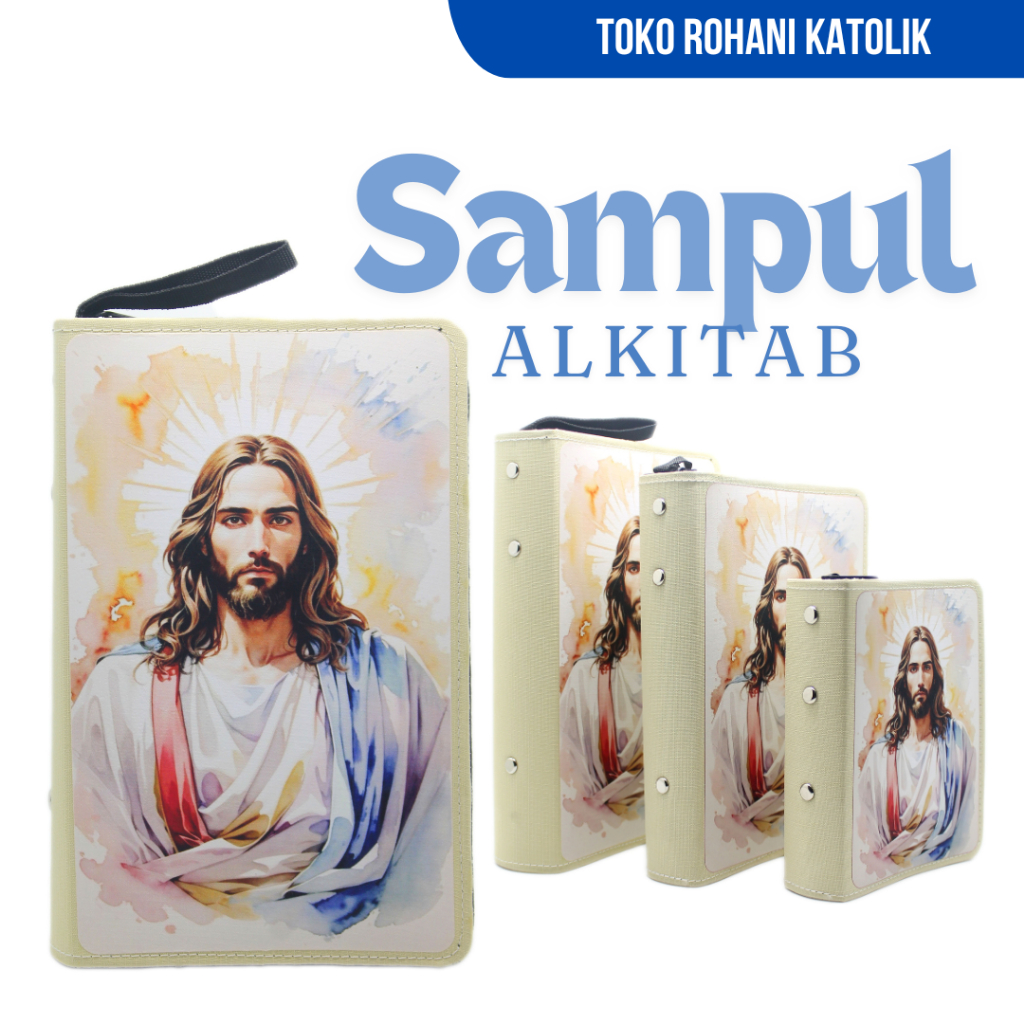 

SAMPUL ALKITAB (YESUS KERAHIMAN) SAMPUL ALKITAB KECIL - COVER ALKITAB SEDANG - SAMPUL ALKITAB BESAR