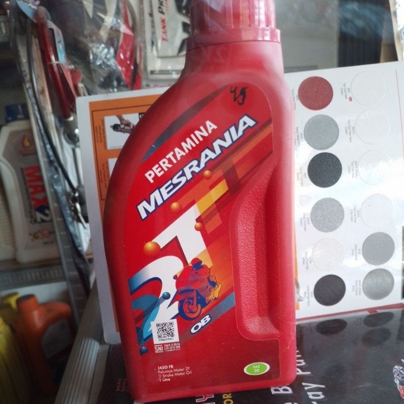oli 2t 2tak samping mesran 1L asli100%original
