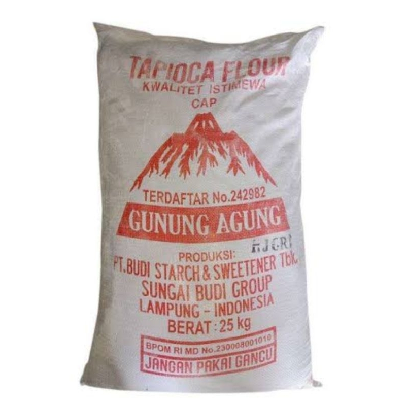 

Tepung Tapioca Gunung Agung (Repack 1kg)