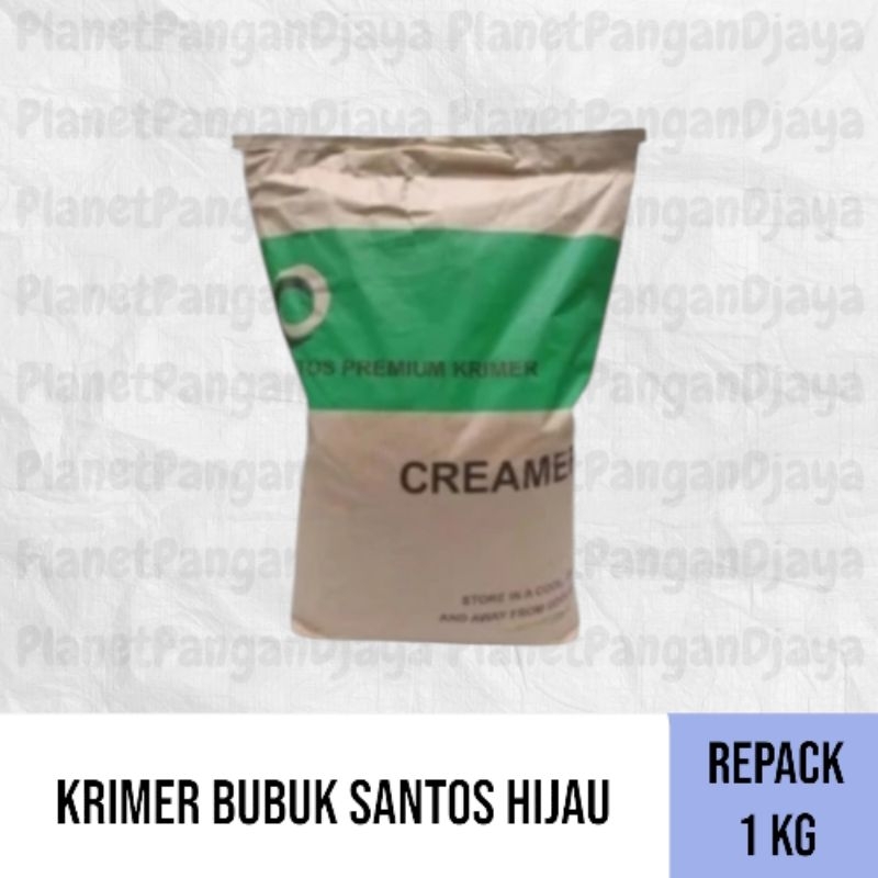 

Krimer Bubuk Premium Krimer Santos Hijau 1Kg/500Gr/250Gr