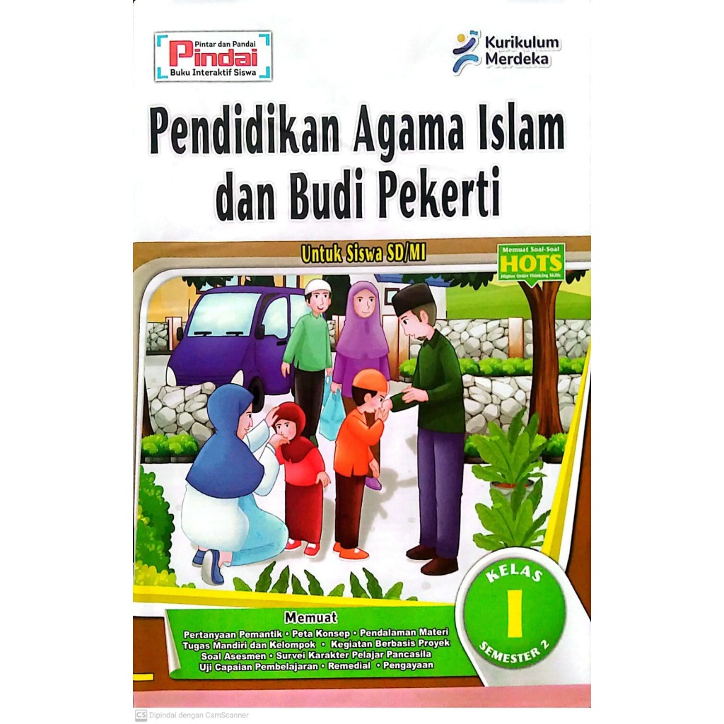Buku LKS PAI kurikulum Merdeka Kelas 1 SD/MI Semester 2