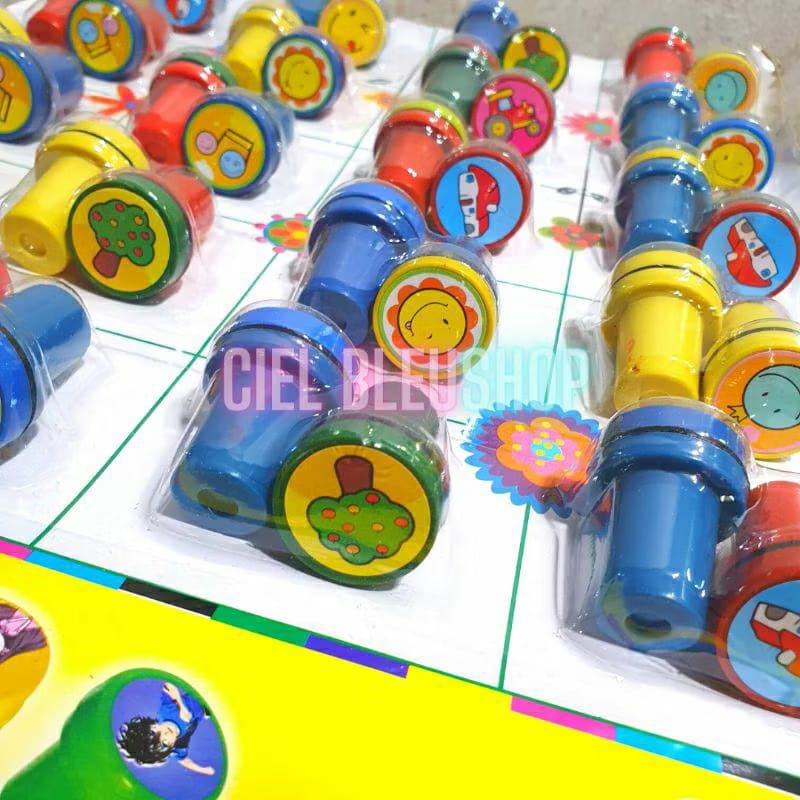 

1 PC CAP STEMPEL MAINAN ANAK ANEKA MODEL \ CIEL BLEU SHOP