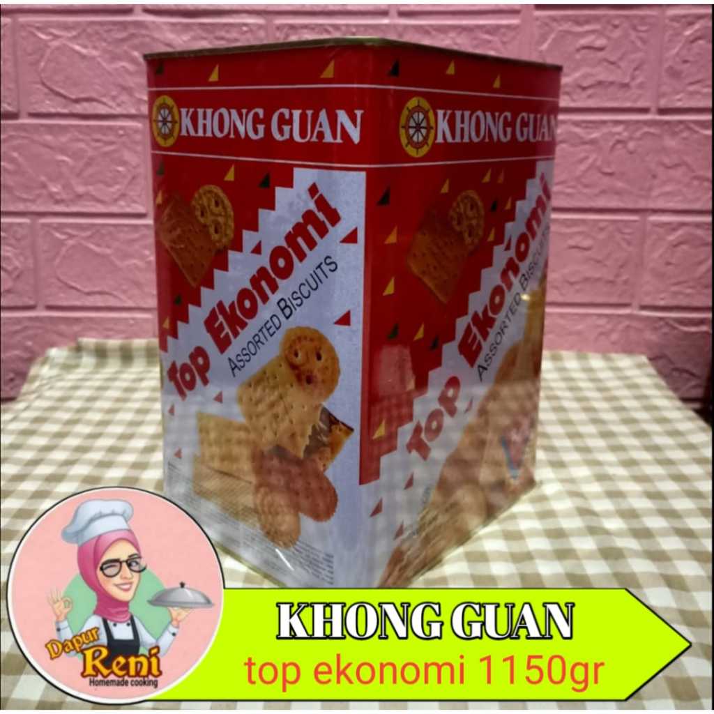 

Khong guan top ekonomi assorted 1150gram
