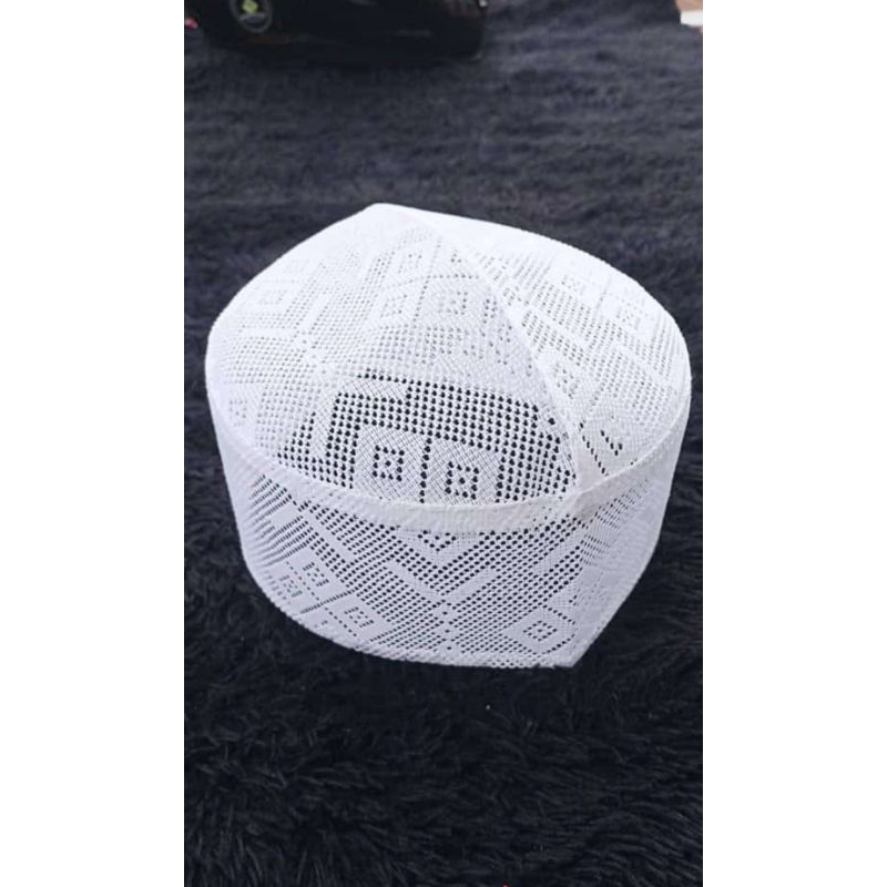 ( ECER )PECI JARING MURAH DEWASA KOPYAH JARING MOTIF PECI JALA