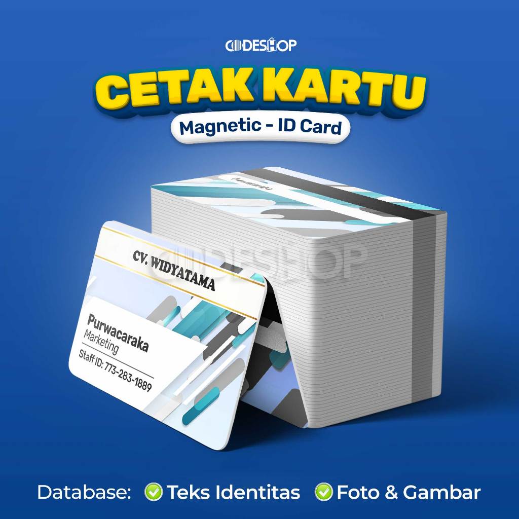 

Jual Cetak Custom Kartu Magnetic-Member - Custom Print Card Minimal Pemesanan 50