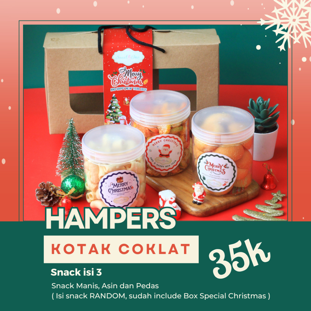 

Hampers Christmas 35K (Kotak Coklat)