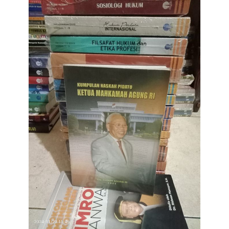 ORI MULUS BUKU KUMPULAN NASKAH PIDATO KETUA MAHKAMAH AGUNG RI