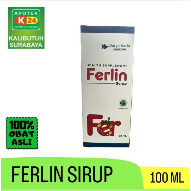 

Ferlin Sirup 100ml (per Botol)