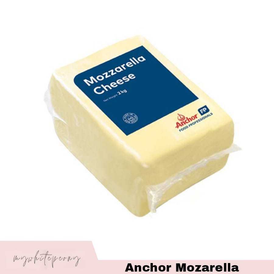 

Anchor Mozarella Cheese / Keju Mozarella Kemasan 10 kg