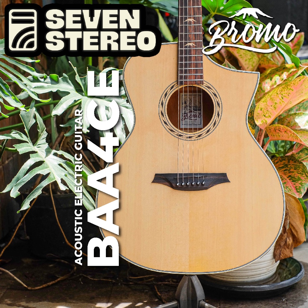 BROMO BAA4CE Acoustic Electric Guitar