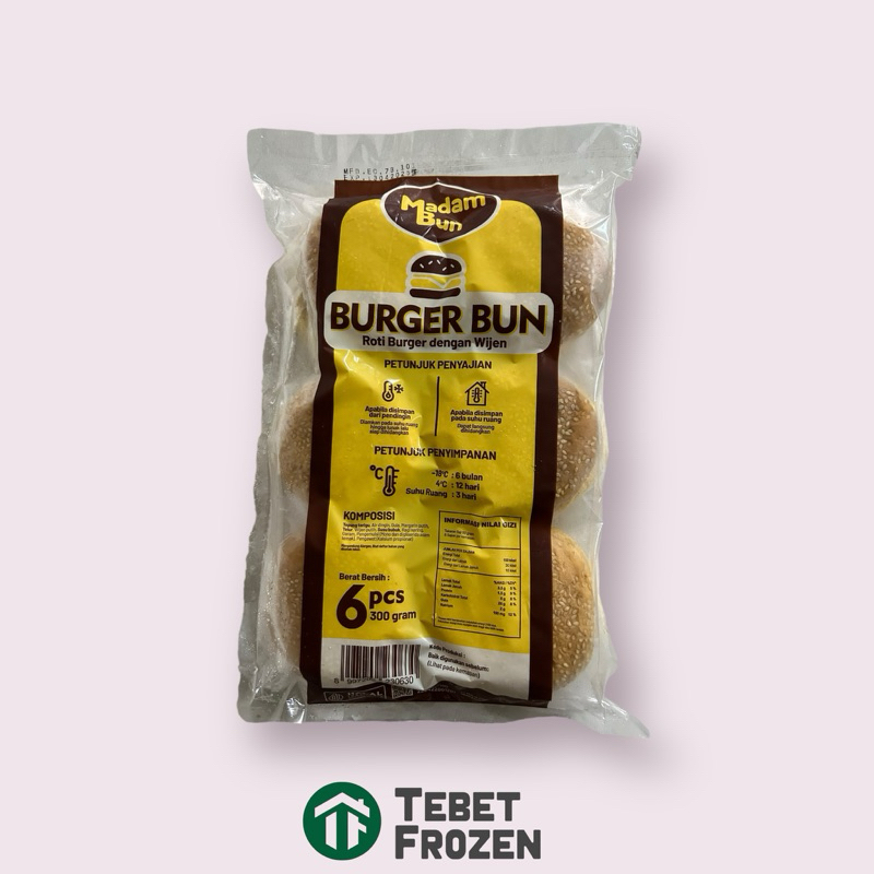 

MADAM BUN ROTI BURGER WIJEN - TEBET FROZEN