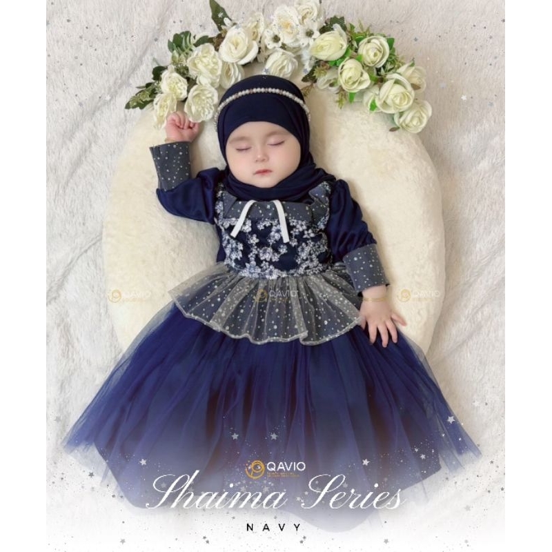 READY gamis anak gamis bayi shaima by qavio