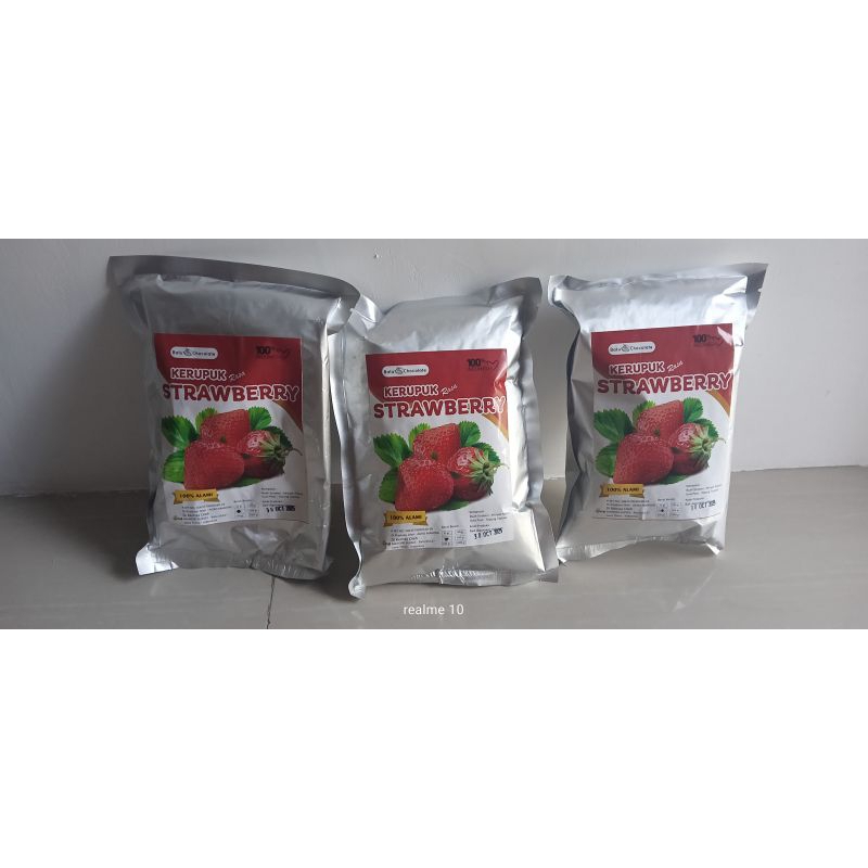 

Kerupuk Strawberry