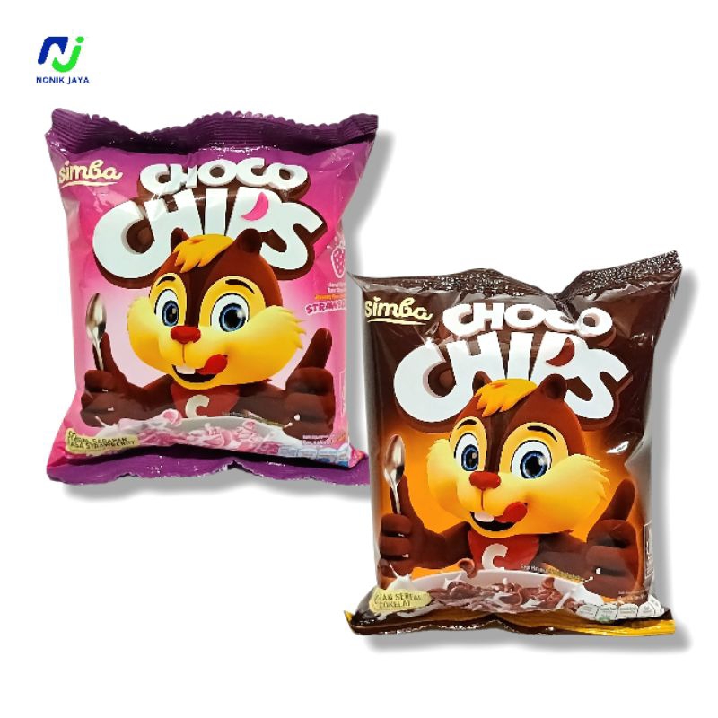 

Simba Choco Chips Sereal Paket 5 Pcs@24g