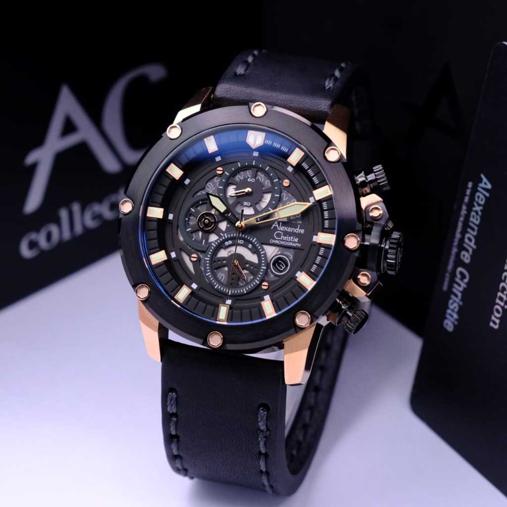 Jam Tangan Pria Alexander Christie Original AC6564