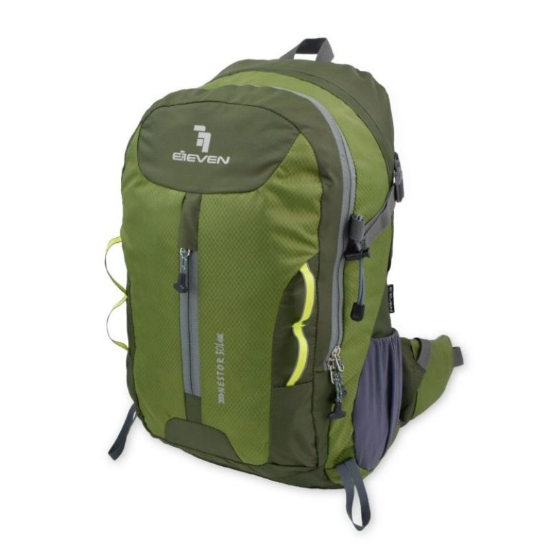 ELEVEN Nestor 30L Tas Ransel Backpack Semi Carrier Hikking Kerja Travelling Laptop Pria Wanita