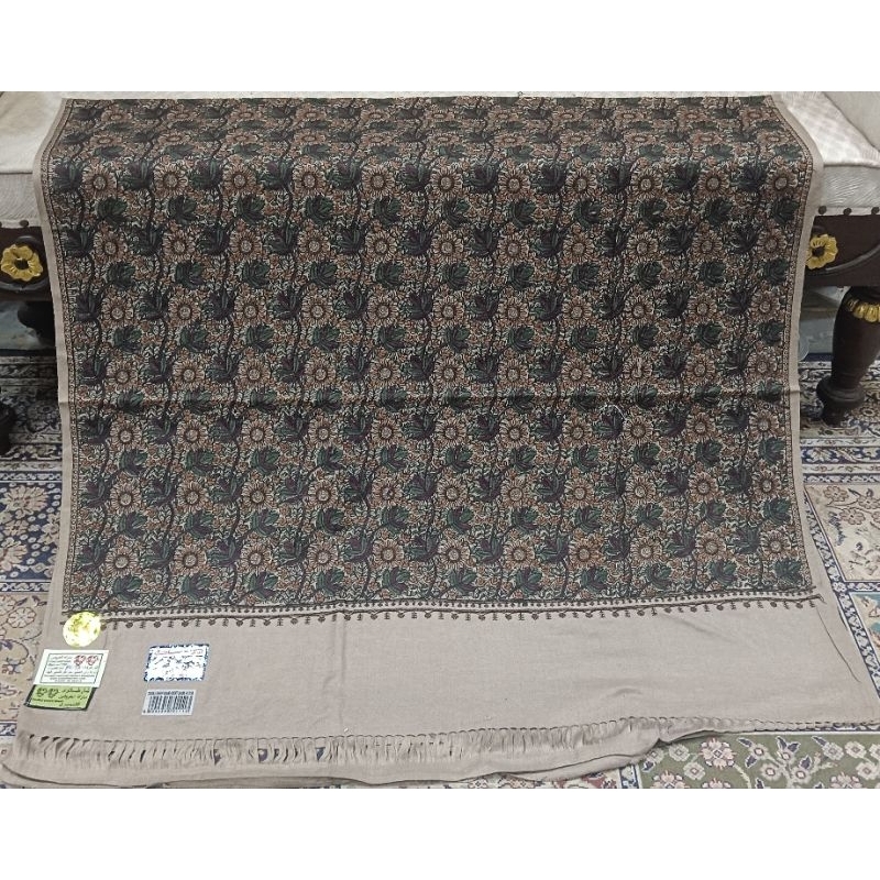 Rida Kashmiri / Syal India kashmiri Sulam Original Termurah Kode 731