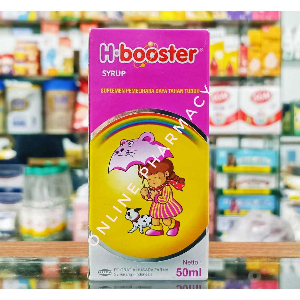 H Booster Vitamin Anak H-Booster Suplemen Daya Tahan Tubuh Anak