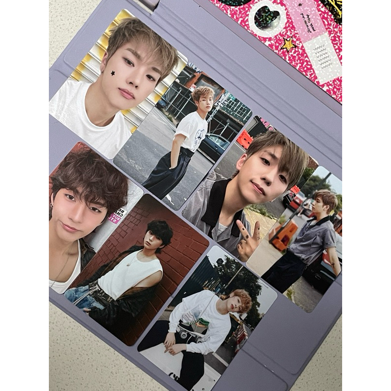 Sharing Xdinary Heroes Photocard Live and Fall Nemo Album Yellow and Orange Version