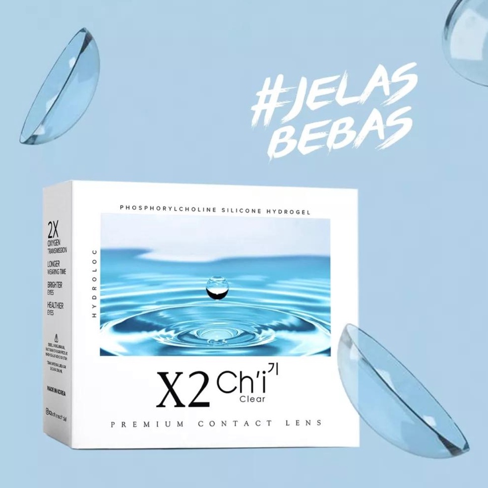KODE L27F SOFTLENS X2 CHI CLEAR 142 MM BY X2 FREE LENSCASE  SOFLEN  SOFLENS  SOFTLEN  X2 CHI CLEAR  