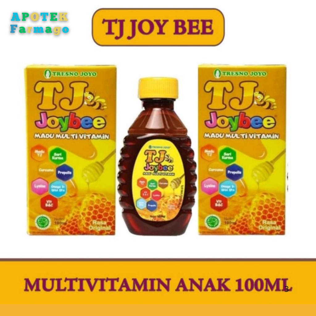 

Madu TJ Joybee 100ml Madu Multivitamin