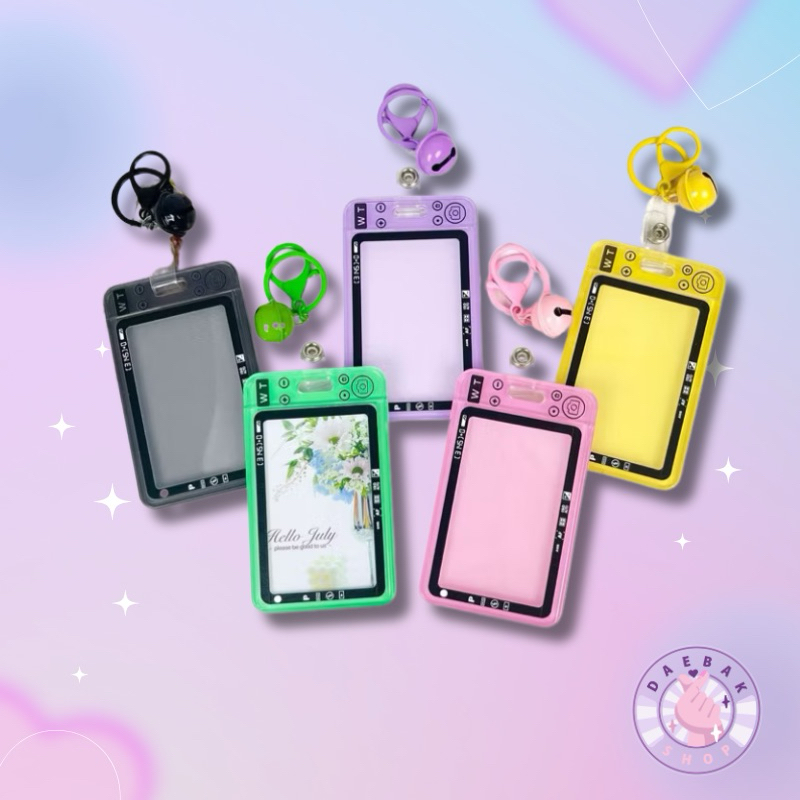 

[READY STOCK] CAMCAM PHOTOCARD HOLDER KPOP TRANSPARENT CLEAR ACRYLIC ID CARD ACRYLIC FRAME BINGKAI