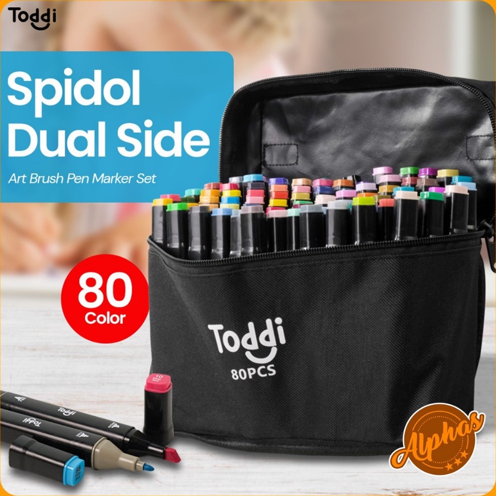 

KODE C25L Spidol Dual Side Fine Art Brush Pen Art Marker Set 12 24 3 48 6 8 PCS Color 24 3 48 WARNA WARNI SPIDOL DUAL
