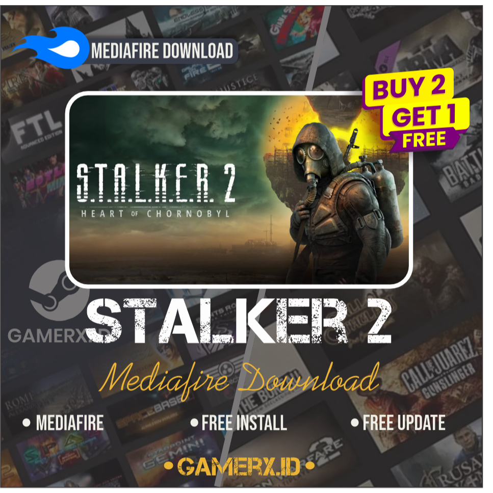 STALKER 2 (MEDIAFIRE DOWNLOAD)  BUY 2 GET 1 + UPDATE TERBARU