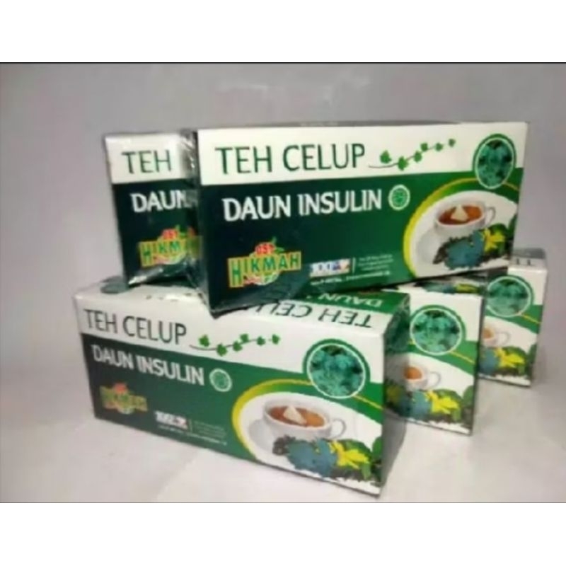 

teh celup daun insulin (PAKET ISI 5 PCS)