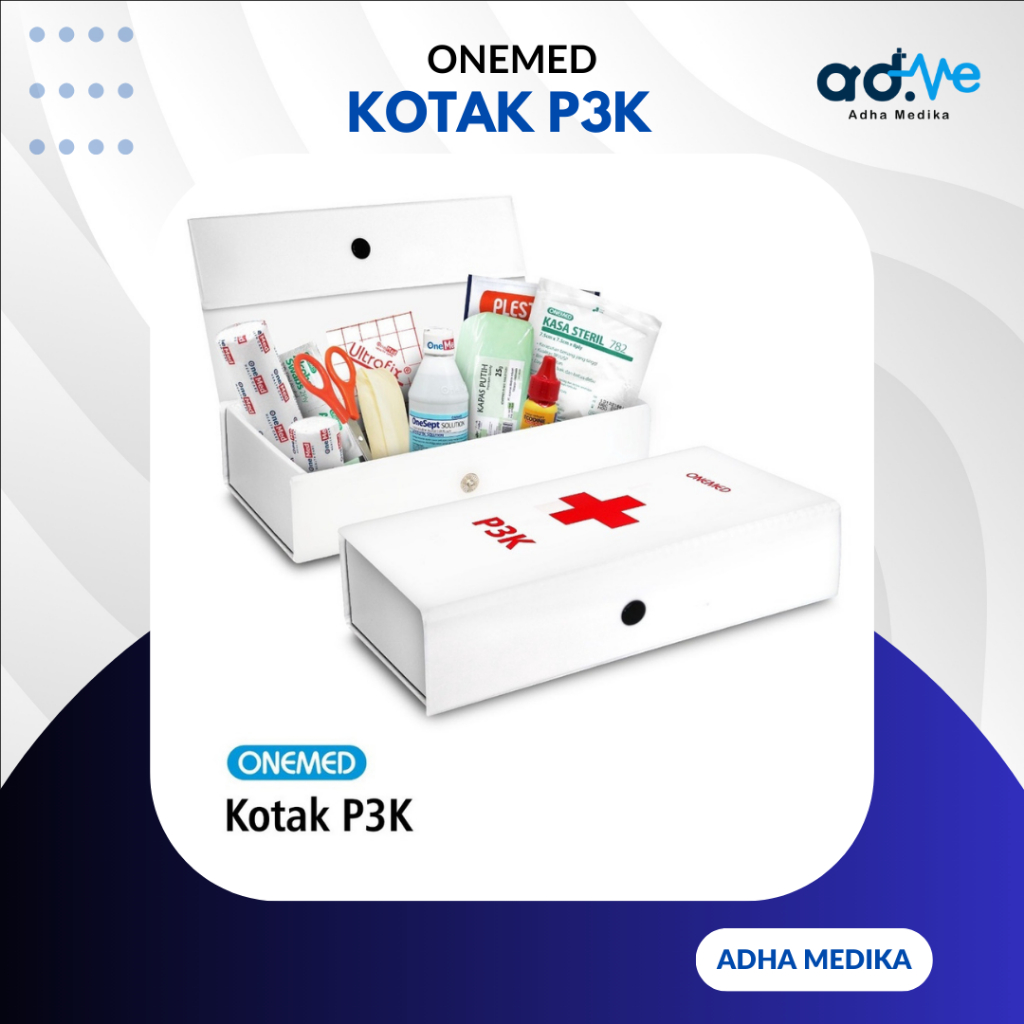 Kotak P3K Onemed + isi | Kotak P3K