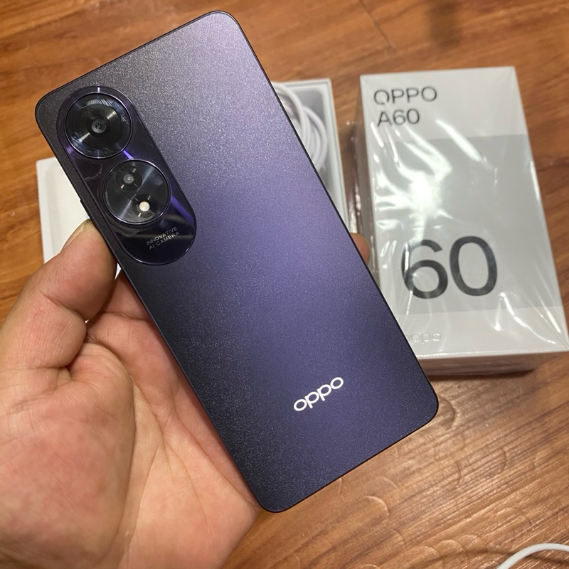 oppo a60 ram 8/128gn second garansi resmi oppo indonesia sampai bulan 6 2025