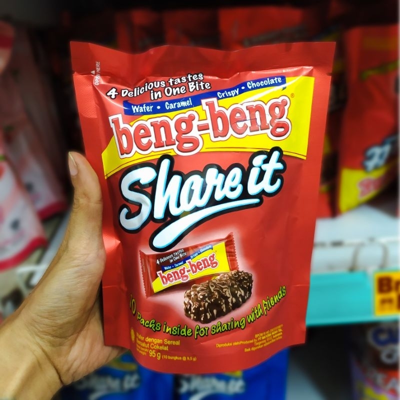 

Beng-Beng Wafer Chocolate Share It 10 x 95g