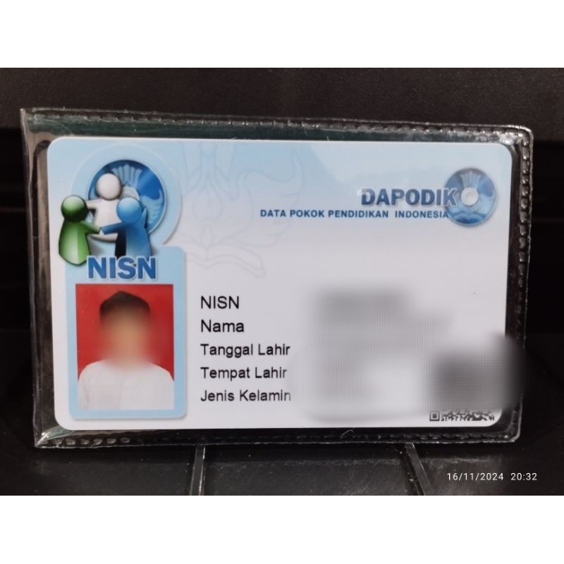 

Cetak kartu NISN Dapodik, IdCard (proses 1 hari langsung jadi)