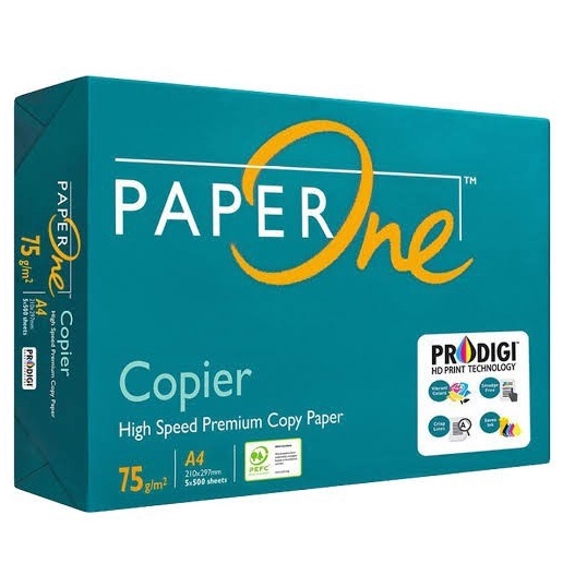 

i6Stok Banyak Kertas HVS A4 75 gr Paper One F57