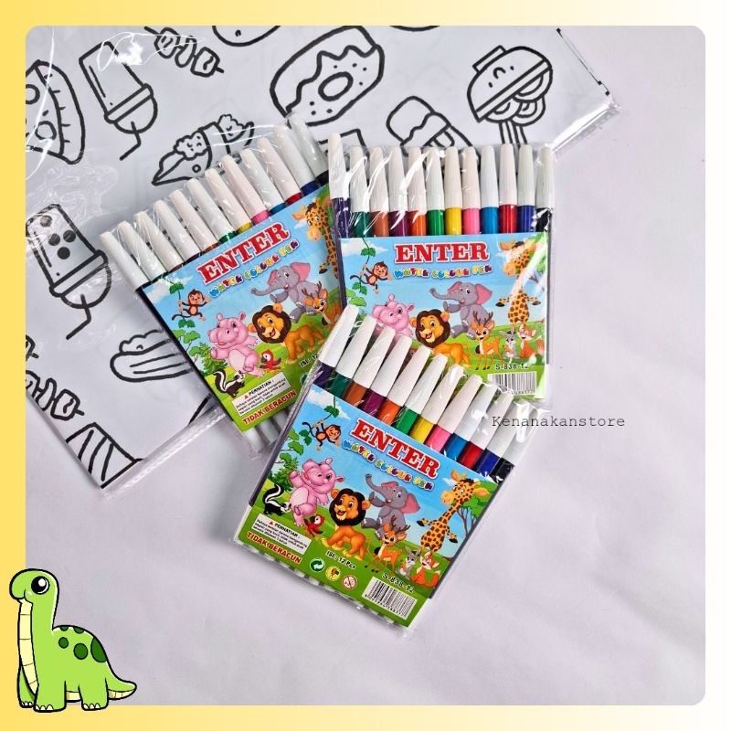 

KENANAKAN-SPIDOL KECIL 12 WARNA