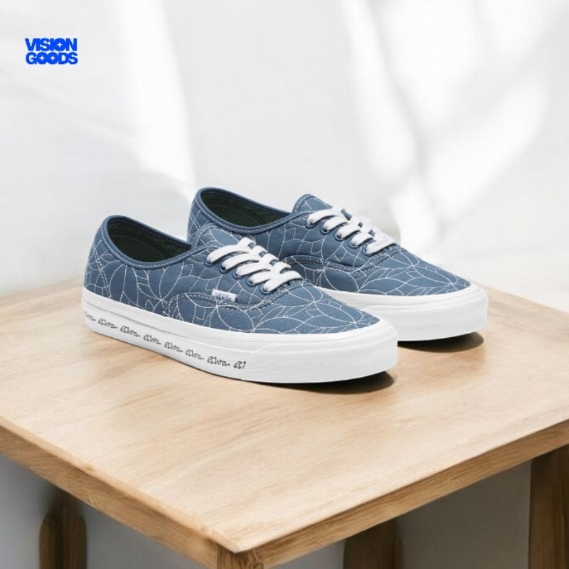 Sepatu Vans Authentic DX Anaheim X Alvaskates Indigo Navy 0riginal