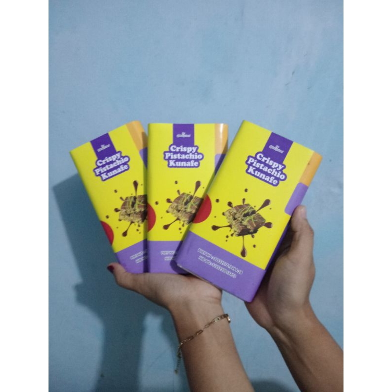 

crispy pistachio kunafe